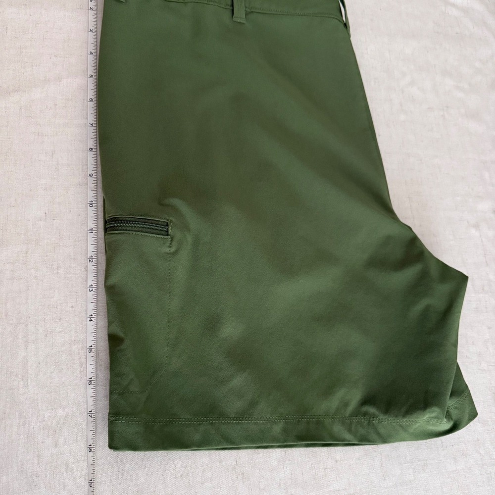 Columbia Men Green Hiking Shorts‎ UPF 50 Omni Size 40W Stretch Cargo Performance - Picture 10 of 14